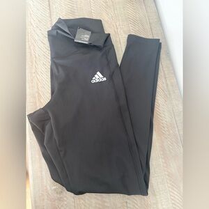 NWT Adidas Women’s Black Logo Leggings
